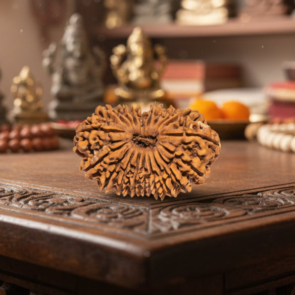 Authentic 19 Mukhi Rudraksha Nepal Origin Lab Certified