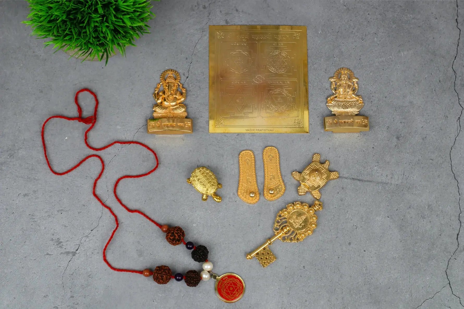 Sampoorna Dhan Lakshmi Kit for Diwali Puja Rudracharms