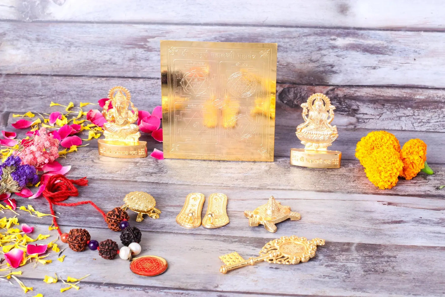 Sampoorna Dhan Lakshmi Kit for Diwali Puja Rudracharms