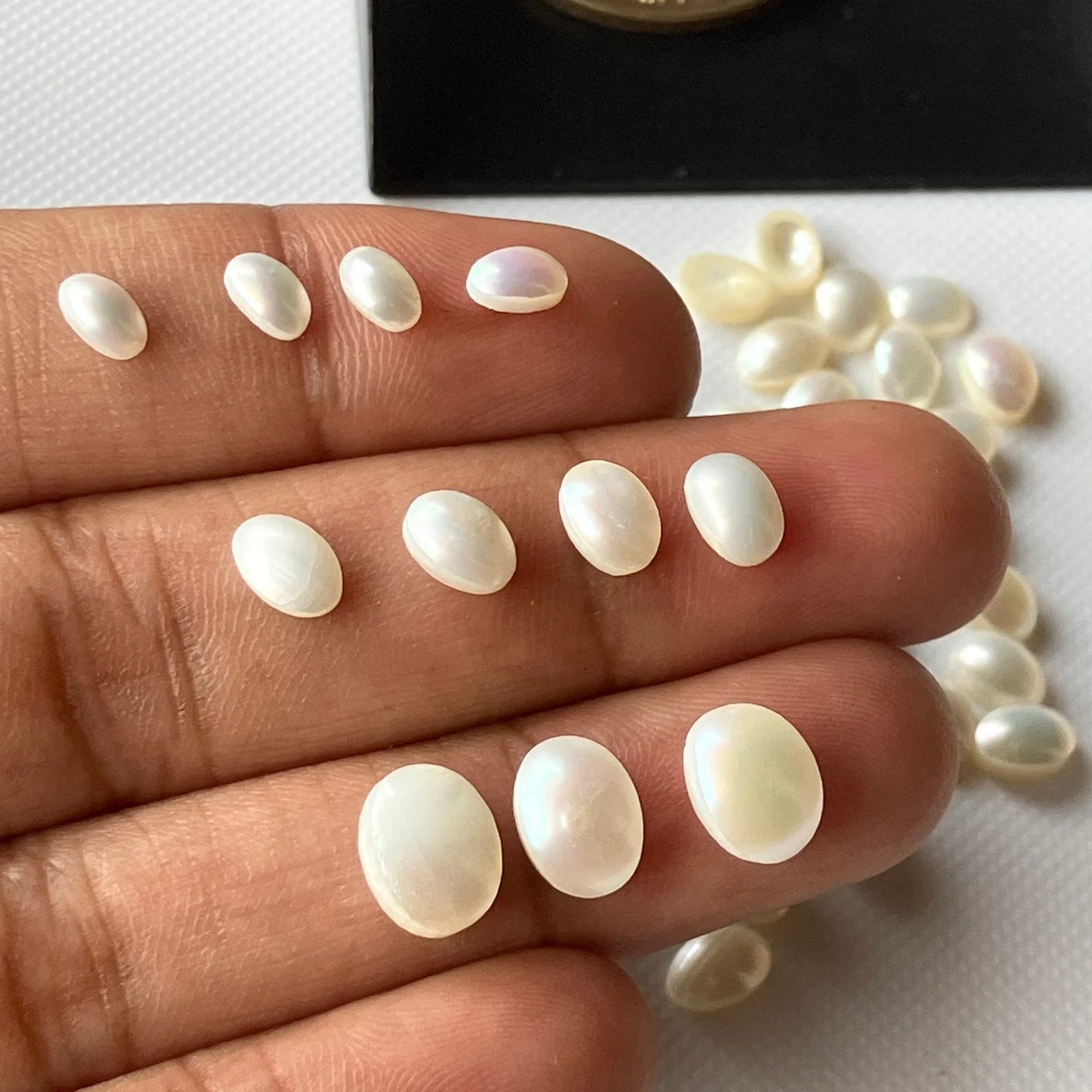 Buy White Pearl Stones (Moti) – For Serenity, Emotional Balance, and Elegance