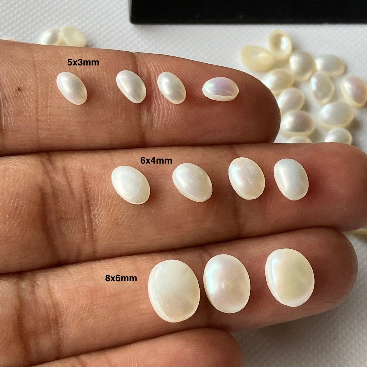 Buy White Pearl Stones (Moti) – For Serenity, Emotional Balance, and Elegance