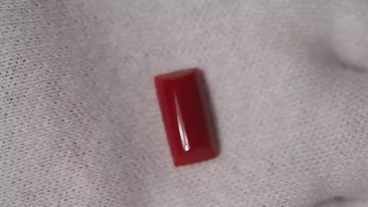 Buy Red Coral Gemstone (Moonga) for Averts Mishaps, Courage, Overall Strength